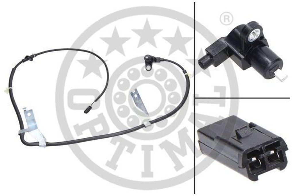 OPTIMAL ABS Sensor Raddrehzahl Hinten Links für SUZUKI SWIFT III (MZ, EZ) 06-S518