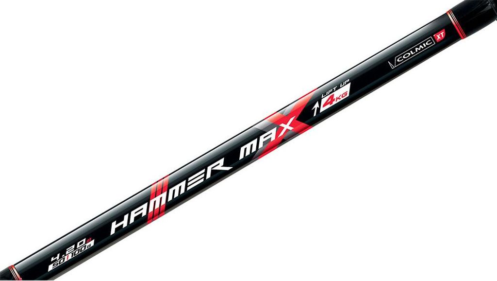 Colmic Hammer Max Tele Matchangelrute Silber 4.50 m / 50-100 g Silber 4.50 m
