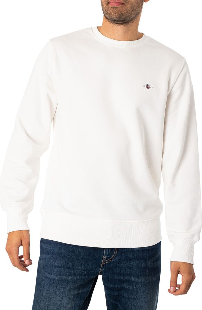 Gant 2006065-113, Erwachsener, Männlich, Sweatshirt, Weiß, Produktbild 