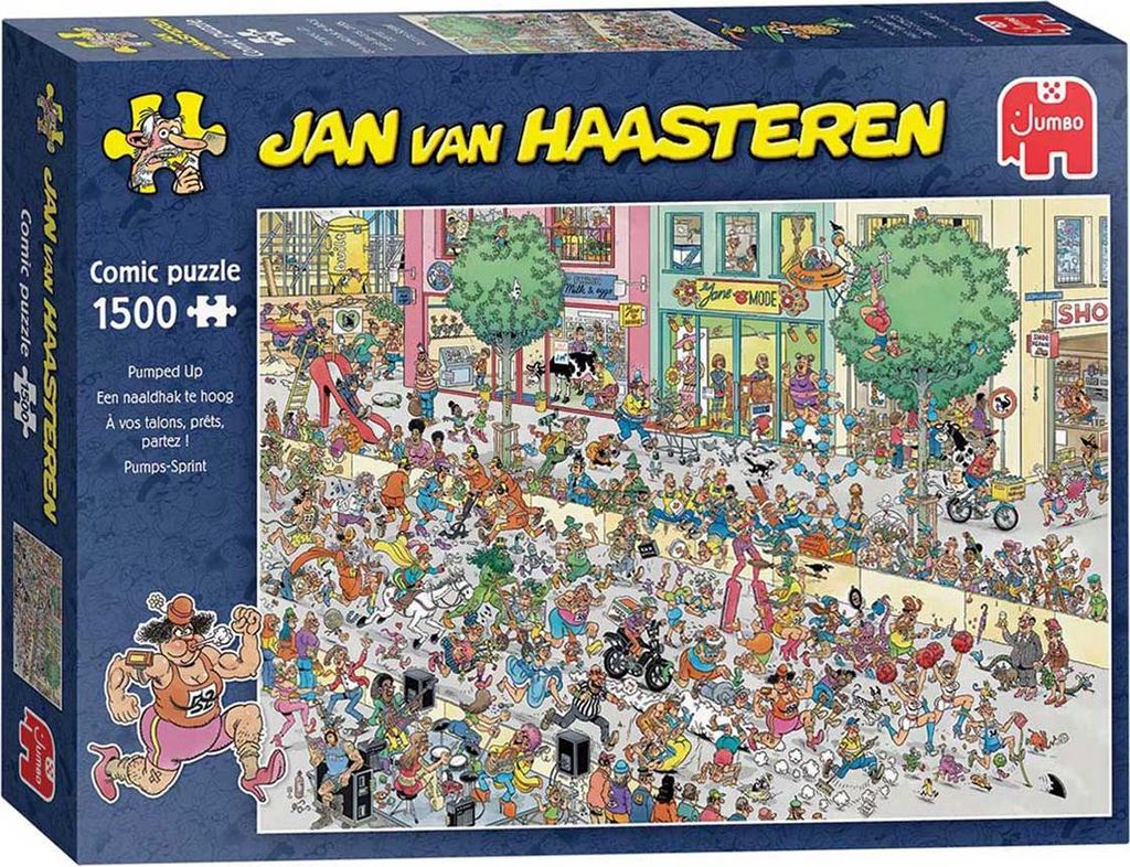 Puzzle Jan van Haasteren - Une aiguille trop haute - 1500 Image du produit 