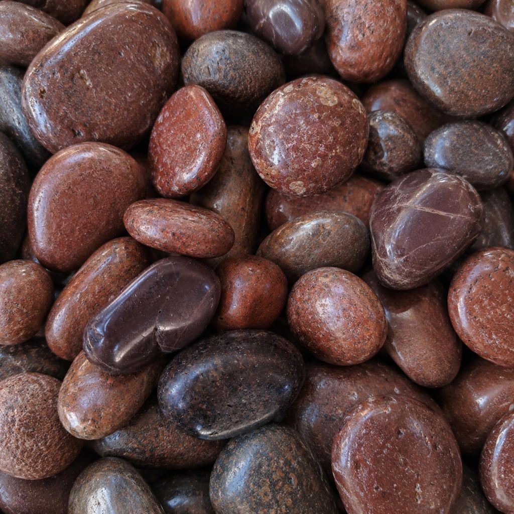 Polierter roter Zierkies 2–4 cm 5 kg – Griechischer Produktbild 