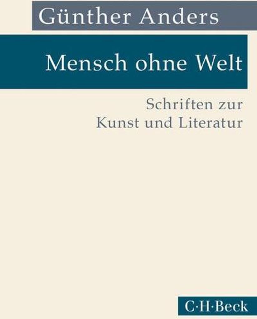 Mensch ohne Welt