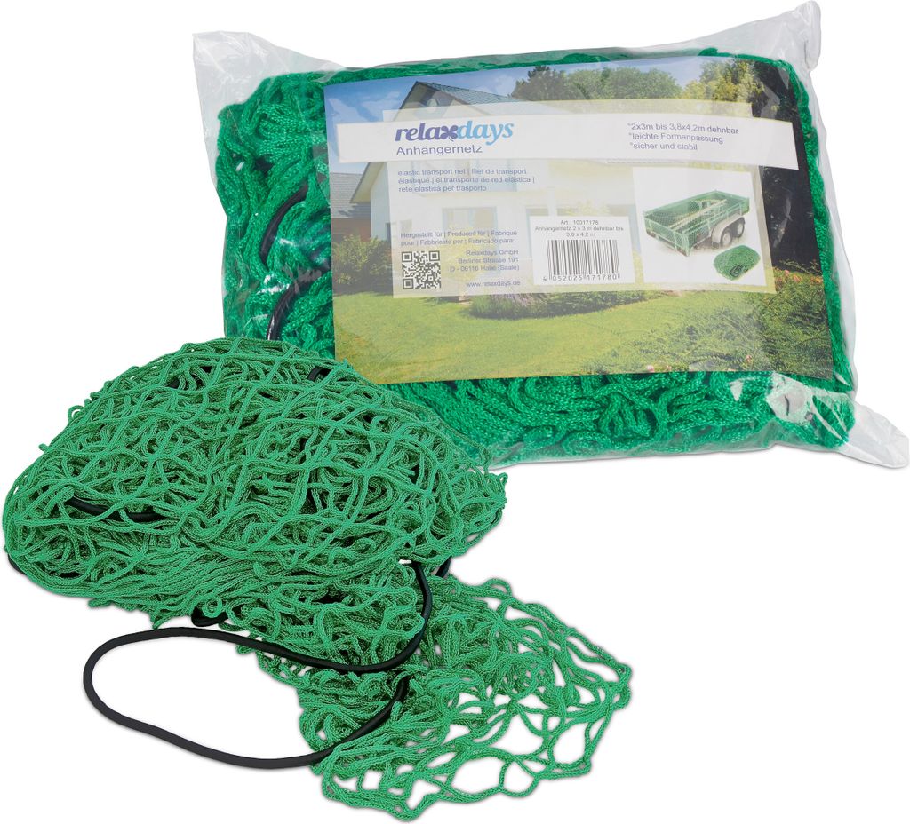 Siatka na przyczepę Relaxdays, siatka bagażowa, do Zdjęcie produktu 