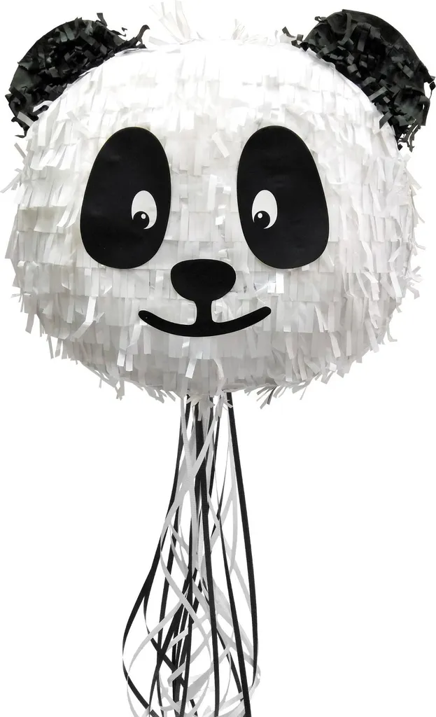 Pinata Panda Noir et Blanc 39 cm - Jeu traditionnel d'anniversaire