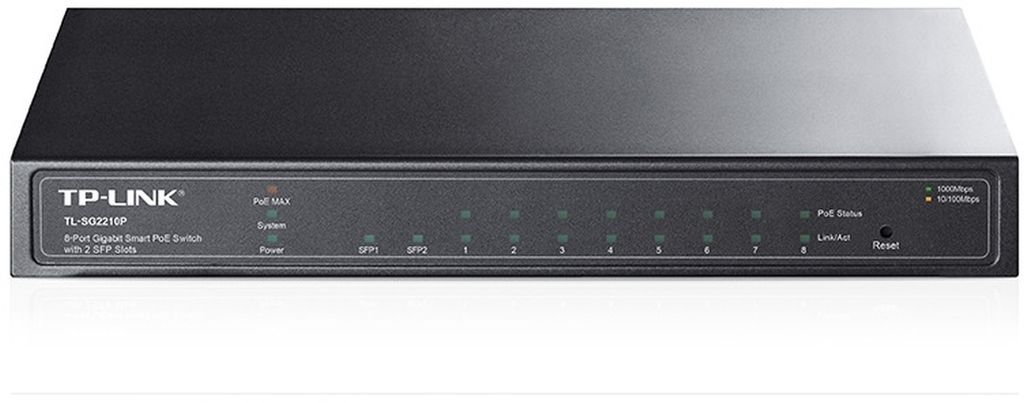 TP-Link Omada Switch  8x GE SG2210P POE Produktbild 