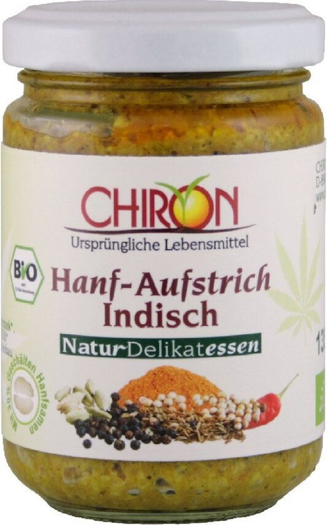 Chiron - Hanfaufstrich Indisch - 135g Produktbild 