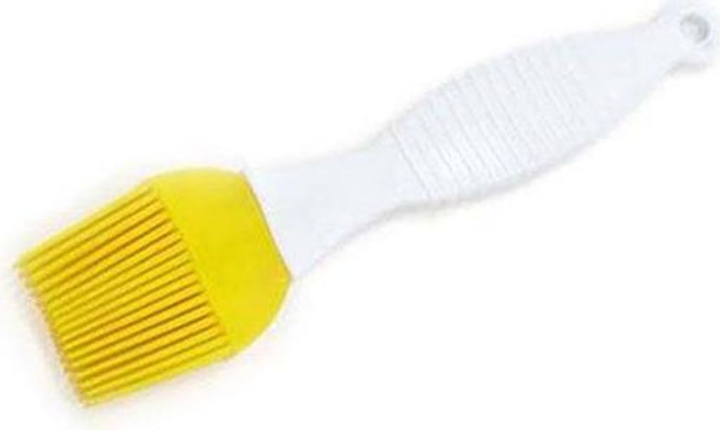 Silikonbürste gelb 18cm