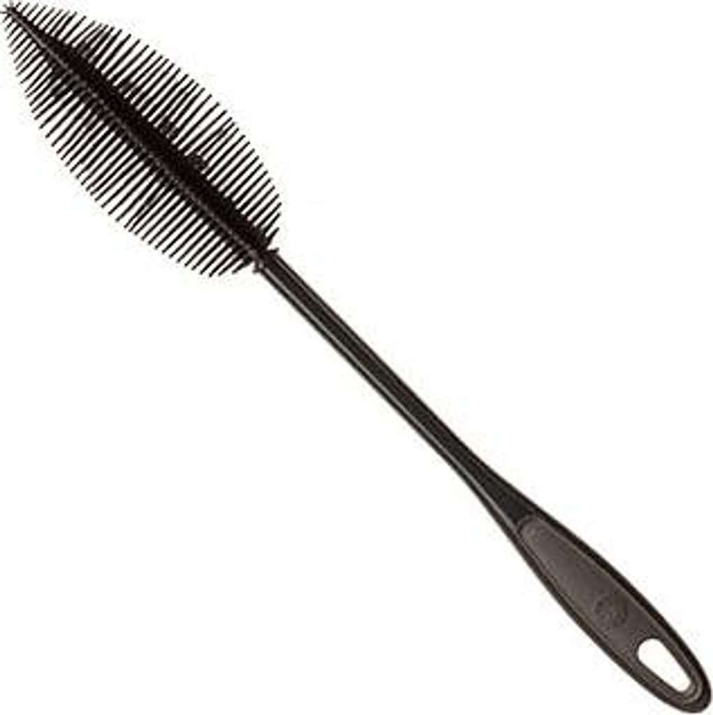 Kochblume Flaschenbürste 36cm | Premium-Silikon & BPA frei| Hitzbeständig | Spülmaschinenfest | Für Trinkflaschen, Thermoskannen & Gläser | Fa...