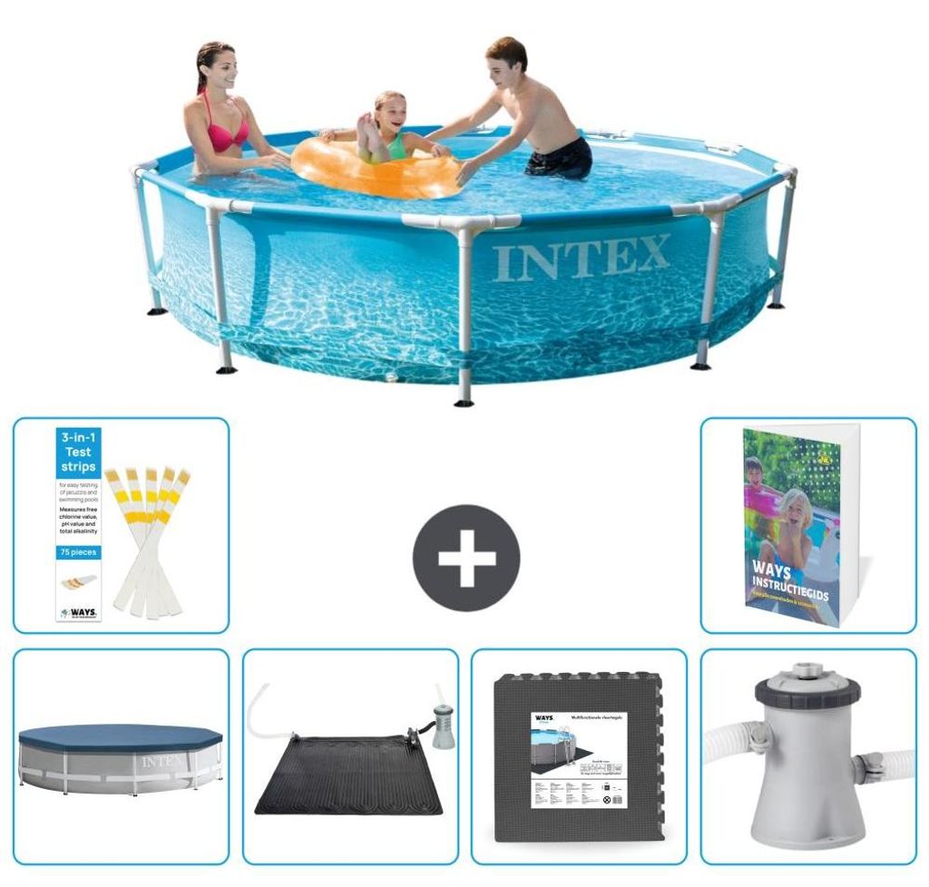 Frame Pool Rund - 305x76 cm - 7-teilig S21