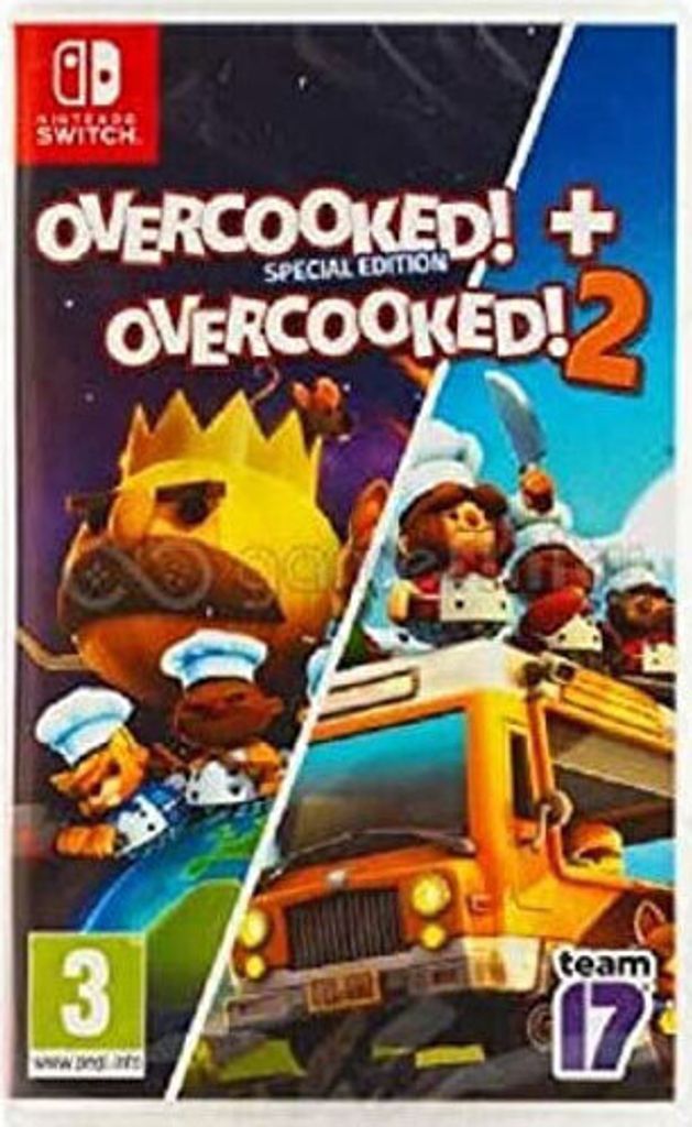 Team17 Overcooked! + Overcooked! 2, Nintendo Switch, E Produktbild 