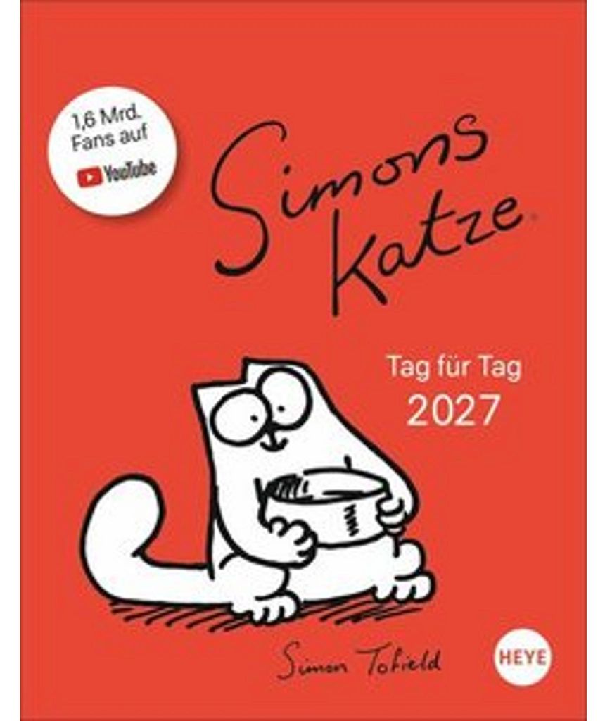 Simons Katze : Calendrier de l'avent 2027. Un calendrier à Image du produit 