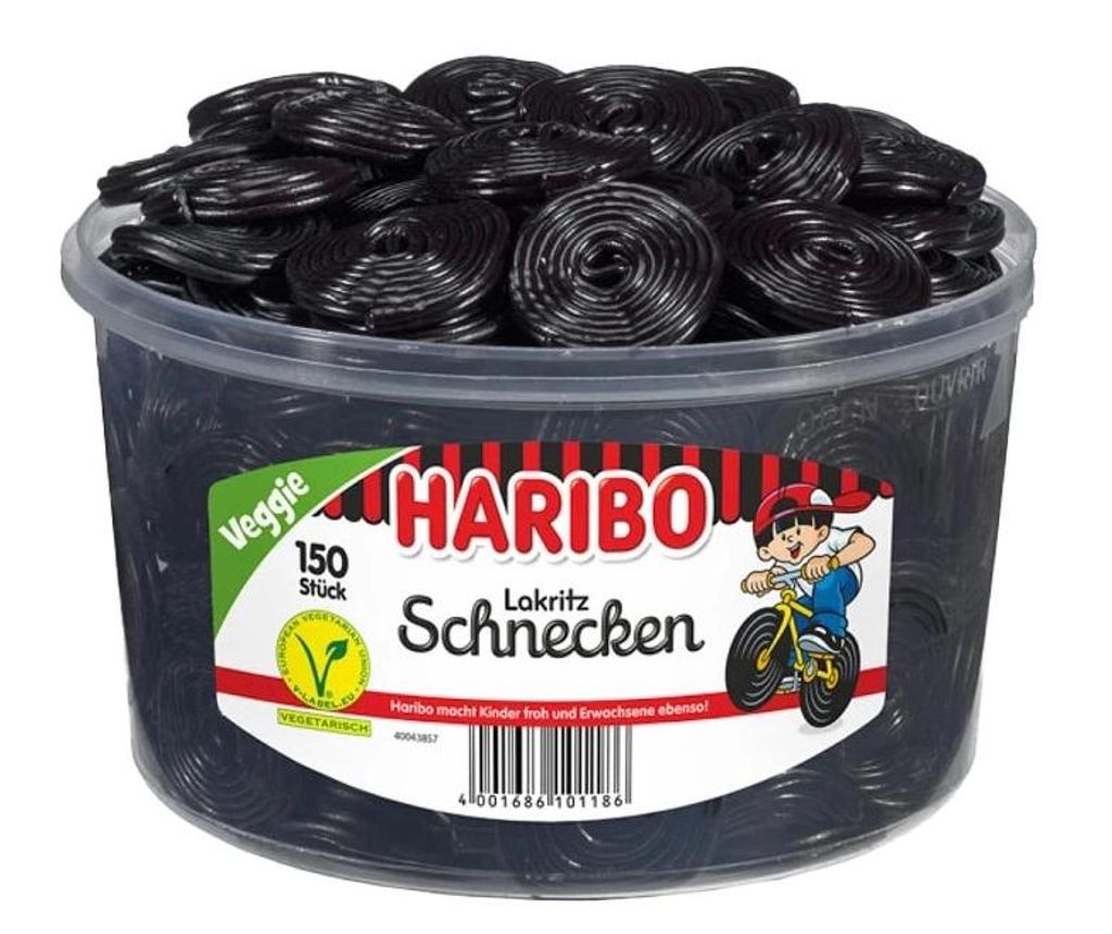 Haribo Lakrıtz Schnecken 1x1,5kg Produktbild 