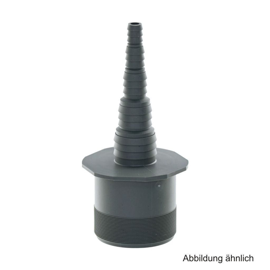 Haas PP Schlauchnippel DN 40 Übergang von Schlauch Produktbild 