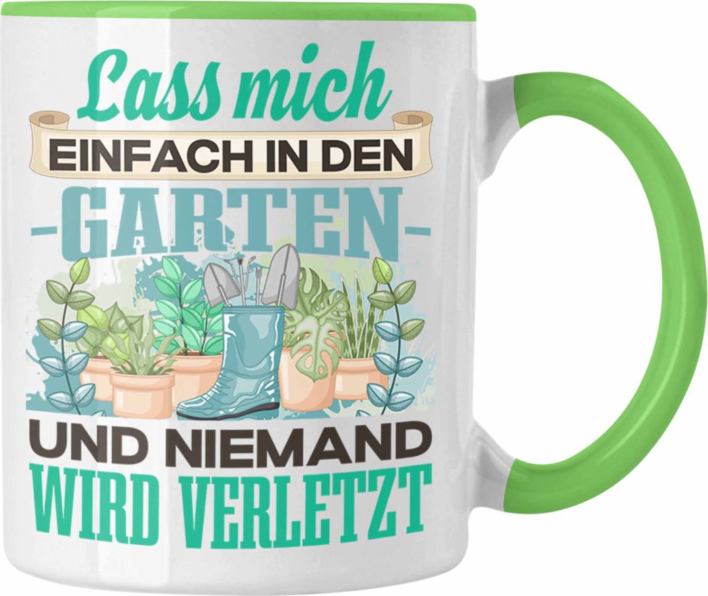 Trendation - Gärtner Tasse Geschenk Spruch Hobbygärtner Produktbild 