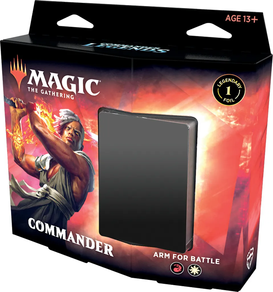 Deck Commander Legends Magic Arm for Battle complet de 100 cartes