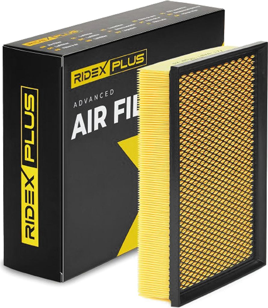 Luftfilter RIDEX PLUS 8A0277P für VW Golf VII Schrägheck (5G1, BQ1, BE1, BE2) Filtereinsatz