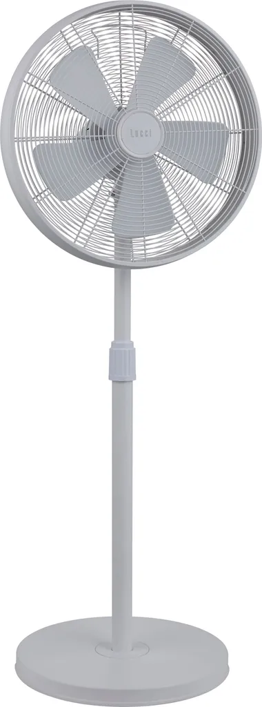 Ventilateur sur pied Breeze Pedestal Blanc - Silencieux et Ajustable 40cm