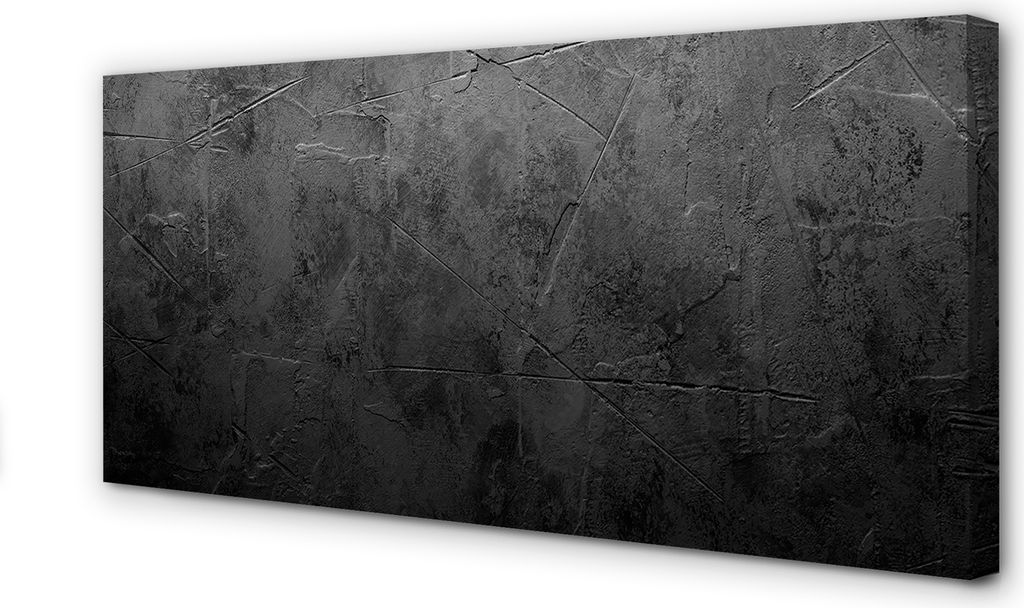 Leinwandbild 140x70 Wandkunst Stein Betonstruktur