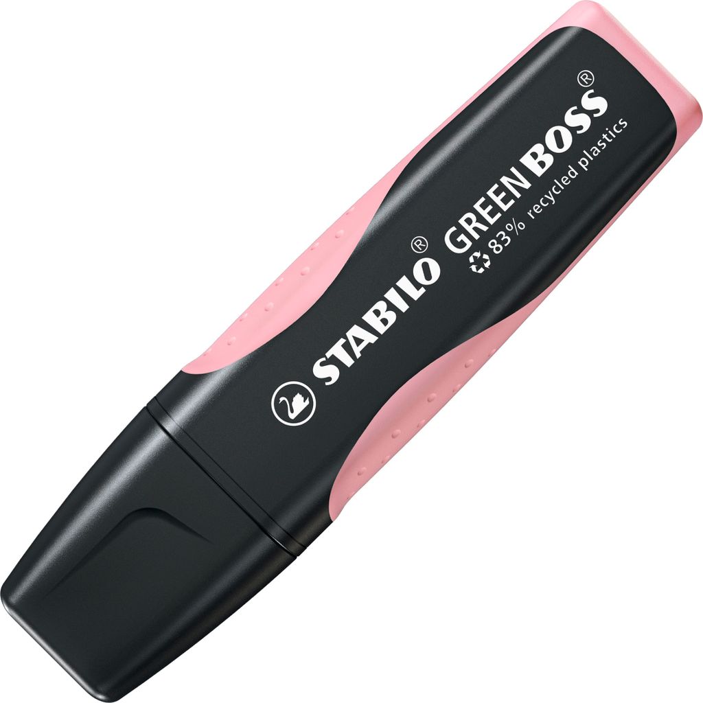 Zvýrazňovač STABILO GREEN BOSS Pastel pastelová ružová