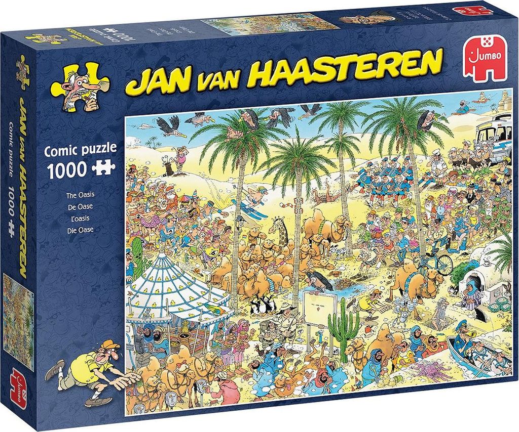 Jan van Haasteren Die Oase - 1000 Teile, 1000 Stück(e), Produktbild 