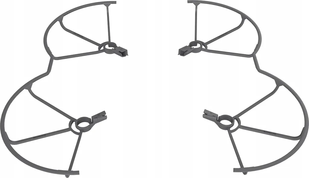 Jeu de 4 Protections d'Hélices Souples pour Drone Mavic 3 / M3-KC349 Noir