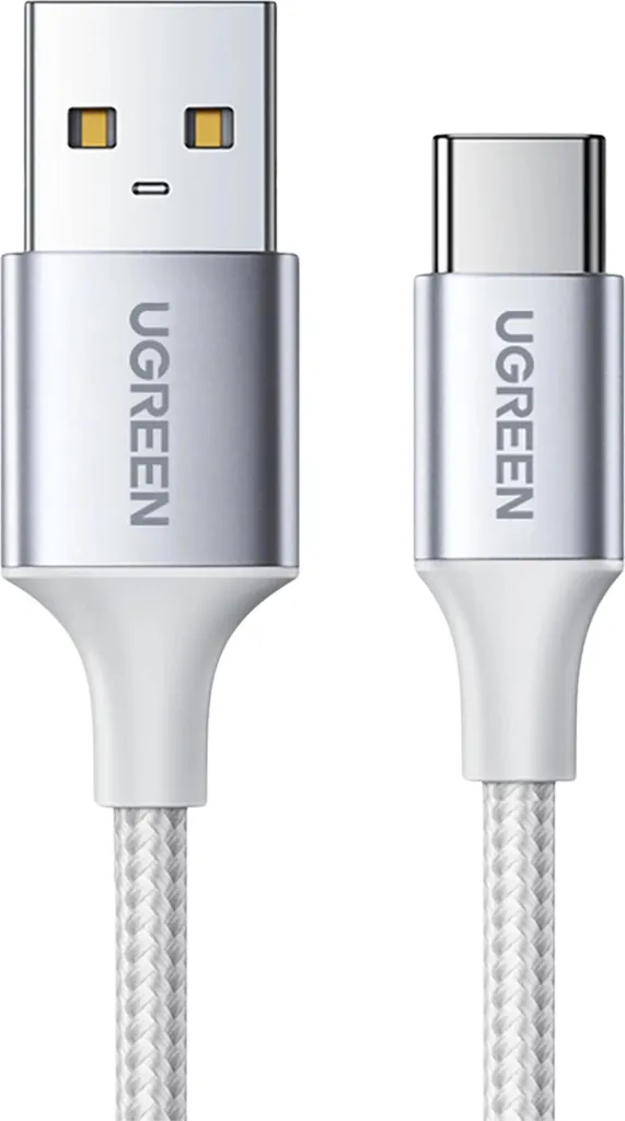 Ugreen US288 Cavo USB Tipo C 3 Metri Bianco - Affidabile per Ufficio
