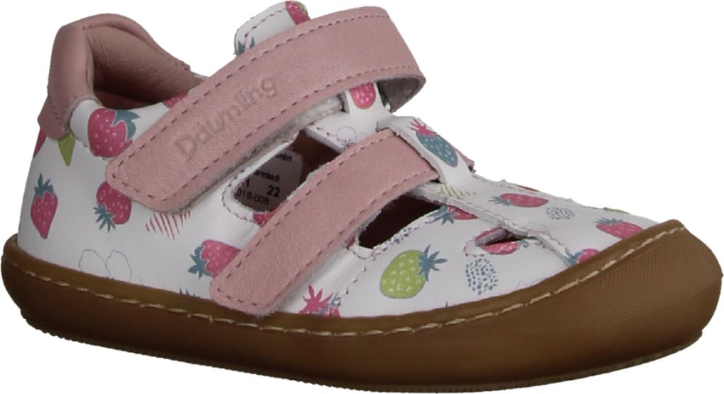 Däumling 070672M-01 Kinderschuhe Mädchen, Weiss, Leder, Lauflernschuh - Kinderschuhe Teens Mädchen Gr. 25 - 42, Weiß, leder
