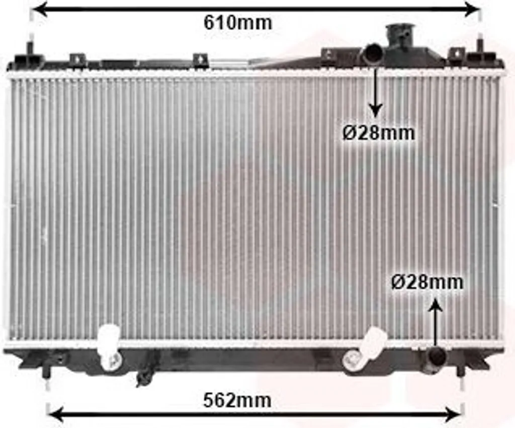 Évitez la surchauffe avec le radiateur VAN WEZEL pour Honda Civic