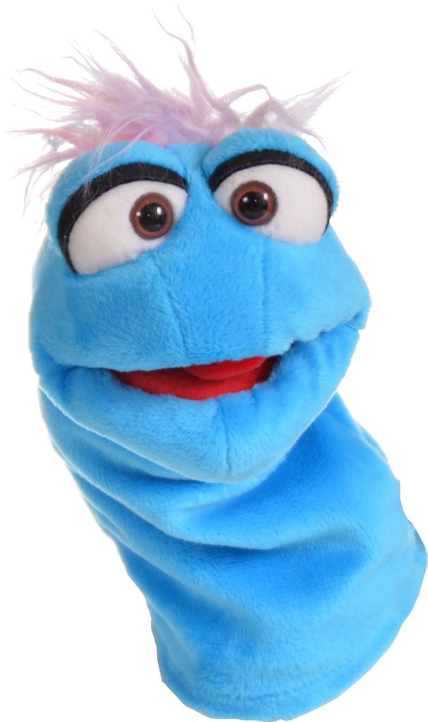 Living Puppets Büffelchen Quasselwurm Handpuppe Produktbild 