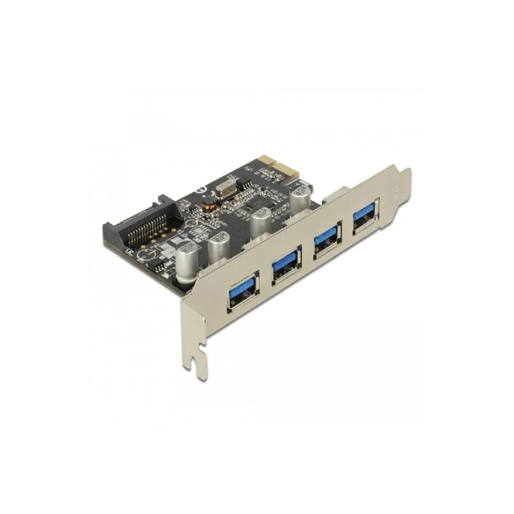 Carte PCI Express Delock 4 ports USB 3.0 externes pour votre PC fixe