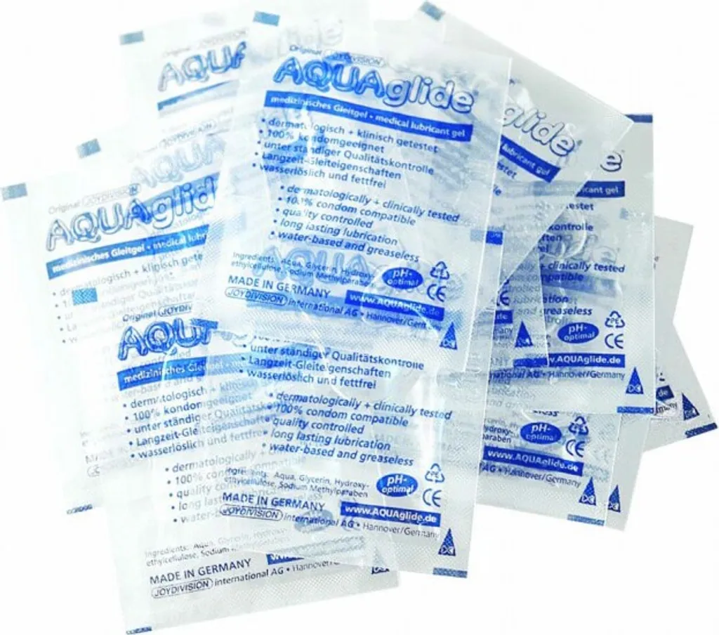 Kit 50x3ml JOYDIVISION AQUAglide Lubrificante Medico per Pelli Sensibili - 12