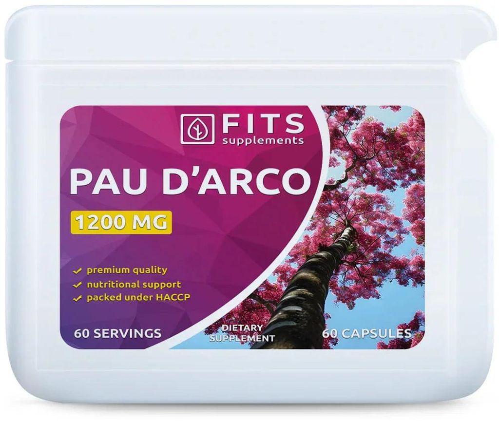 Pau D'arco Strong 1200 mg, 60 Kapseln