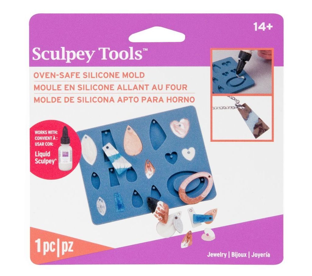 Forma silikonowa Sculpey do biżuterii - 1 szt Zdjęcie produktu 