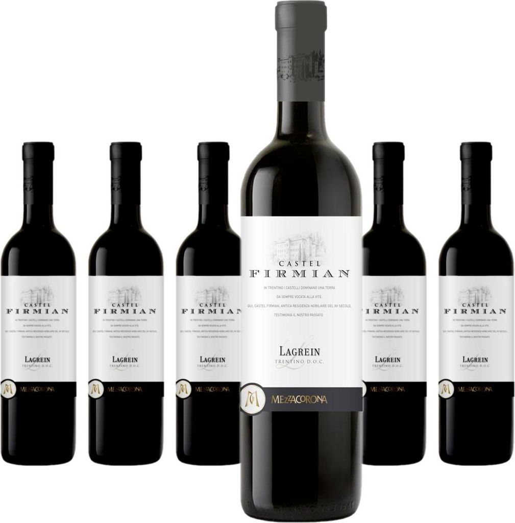 6 x Mezzacorona Castel Firmian Lagrein Trentino