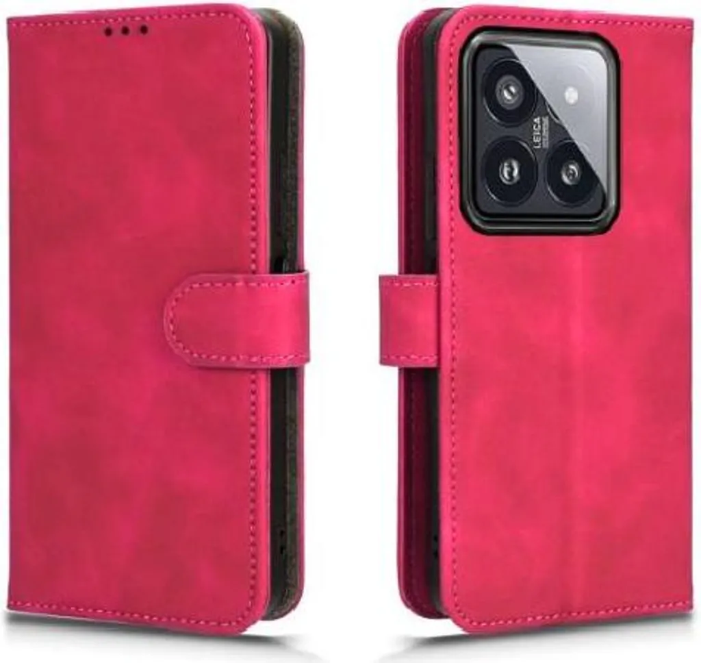 Custodia a portafoglio in pelle per XiaoMi 15 Pro, chiusura