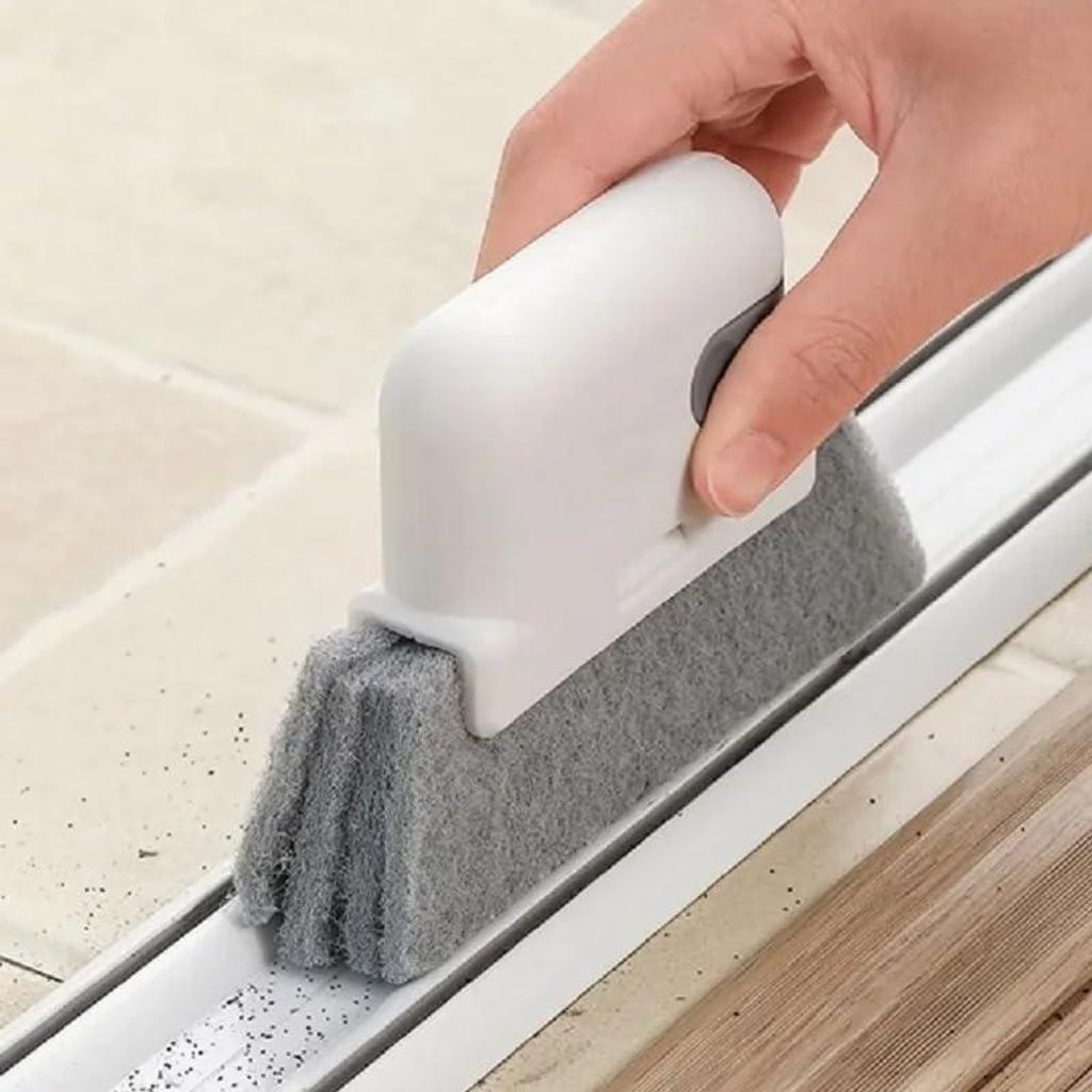 Fortschrittlicher Fensterschienenreiniger und Bš¹rste šC entfernt Wasserflecken, Schmutz und Dreck fš¹r funkelnde H?user und Kš¹chen