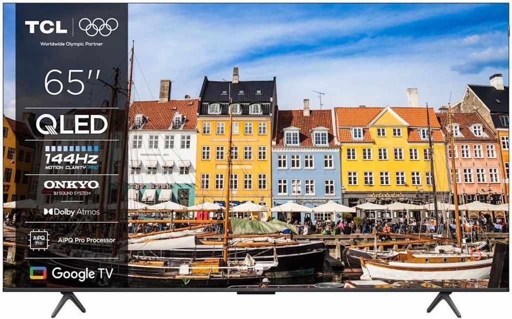 TCL 65QLED810K, 165,1 cm (65"), 3840 x 2160 Pixel, 4K Ultra HD, QLED, Smart-TV, Schwarz
