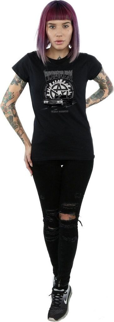 Supernatural - T-Shirt für Damen BI40499 (S) (Weiß)