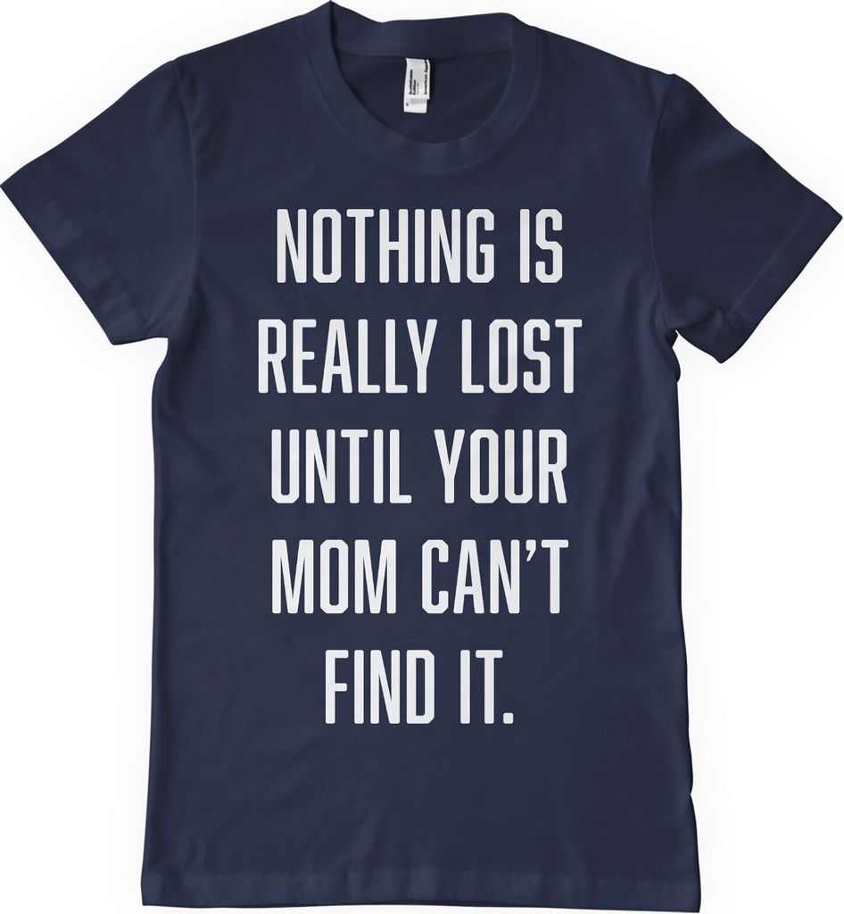Nothing Is Lost T-Shirt - Large - Navy
