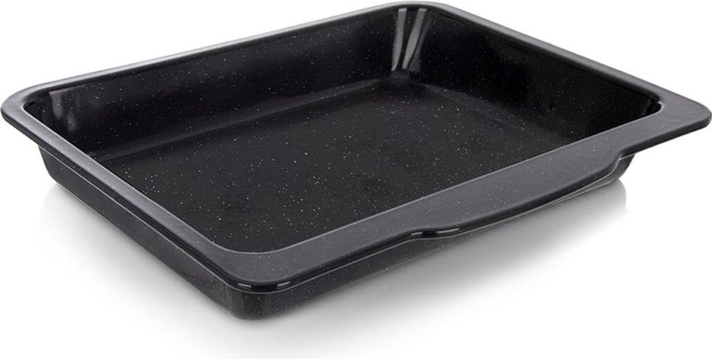 Tiefes rechteckiges emailliertes Backblech 40x35,5x5 cm Produktbild 