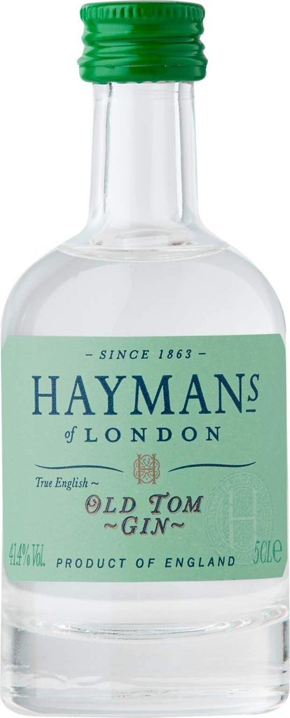 Haymans Old Tom Gin Miniatur 50 ml (41,4% Vol) - [Enthält Produktbild 