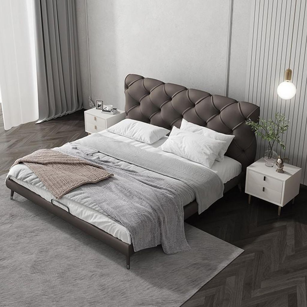 Bett Nachttisch 3 tlg. Schlafzimmer Set Design Modern Luxus Betten JVmoebel