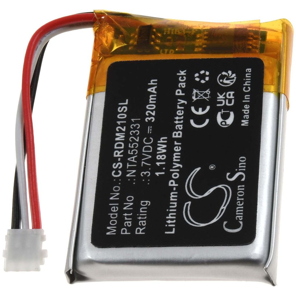 Akku für Rode kompatibel mit Rode Typ 0442-0053-01