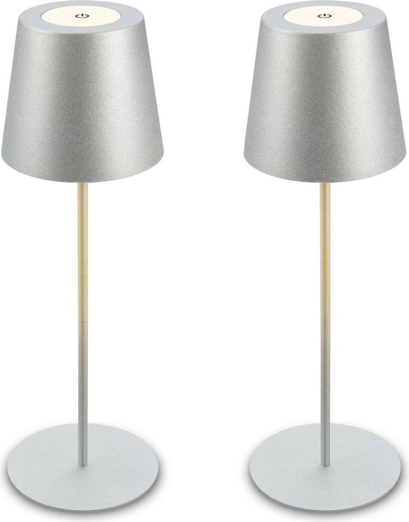 Set di 2 lampade da tavolo a LED ricaricabili regolabili in Immagine del prodotto 