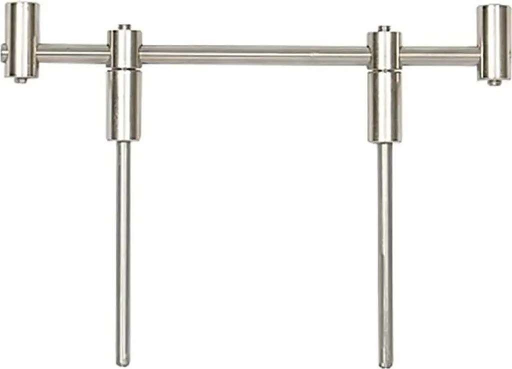 Buzz Bar Argenté Carp O B4 Haute Résistance pour Rod Pod de Carpe