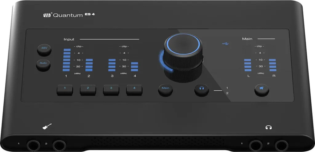 PreSonus Quantum ES 4 Interface Audio USB-C 4x4 Haute Résolution
