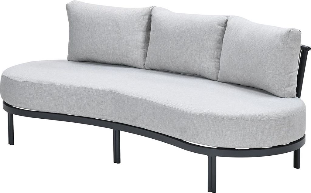 Garden Impressions Tirolo Lounge Sofa - carbon black -  Produktbild 