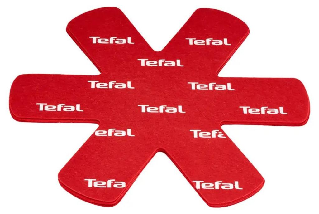 Tefal Ingenio Filzschoner 4er Set Ø 38cm, K22030, Rot, 4 Produktbild 