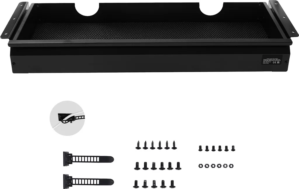 SucceBuy Cassetto Estraibile 68 cm per Casa e Ufficio | Design Nero