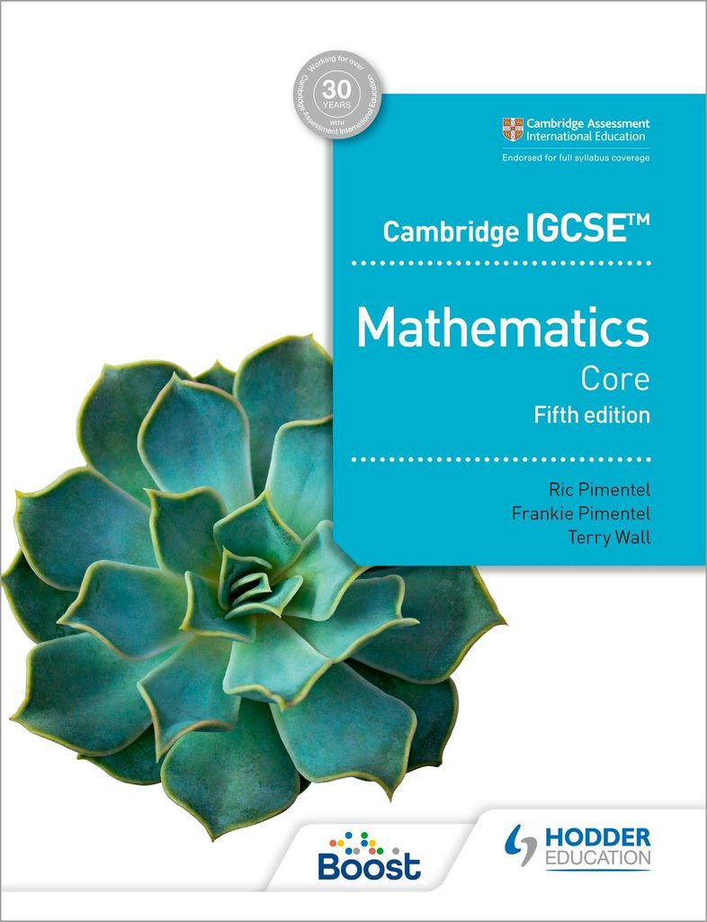 Cambridge Igcse Core Mathematics – Lingua: Inglese